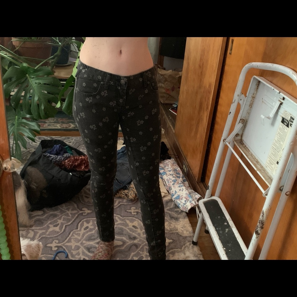 Free people floral jeans